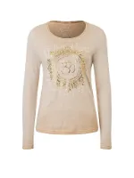 The Spirit of OM Damen Yogashirt OM Mandala