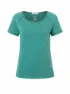 The Spirit of OM Damen Yogashirt Raglan OM Herz, Olive
