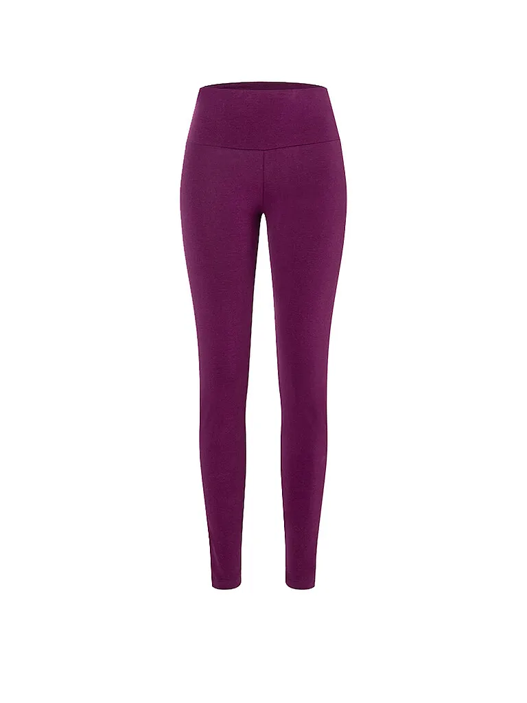 The Spirit of OM Damen Yogatight Basic Satya Viola The Spirit of OM Damen Yogatight Basic Satya Viola