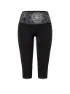 The Spirit of OM Damen Yogatight Capri Madhya 3/4