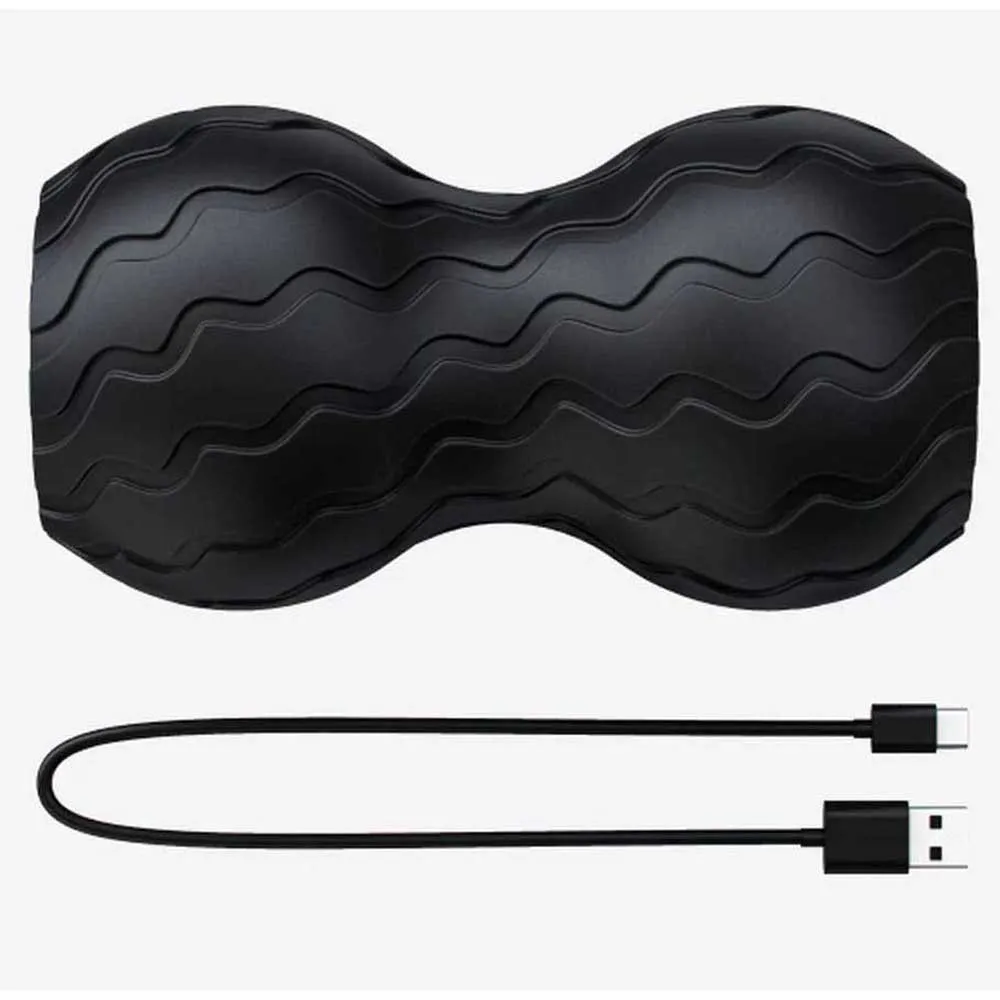 Theragun Wave Duo Massageball, Black, One Size Theragun Wave Duo Massageball, Black, One Size