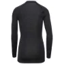 Thermowave Merino Warm Junior Langarm-baselayer, Dark grey melange, 11-12Y