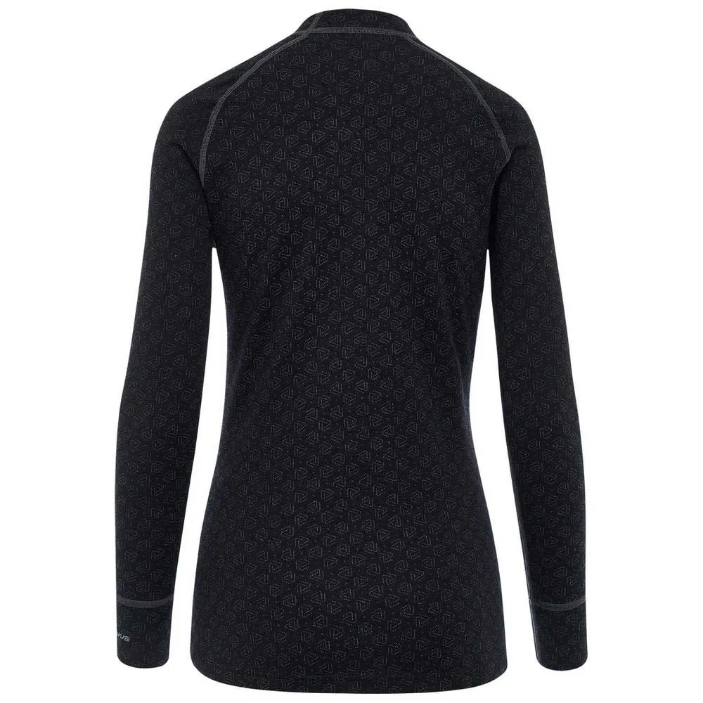 Thermowave Xtrm412 Merino Xtreme Langarm-baselayer Refurbished, Black / dark grey melange