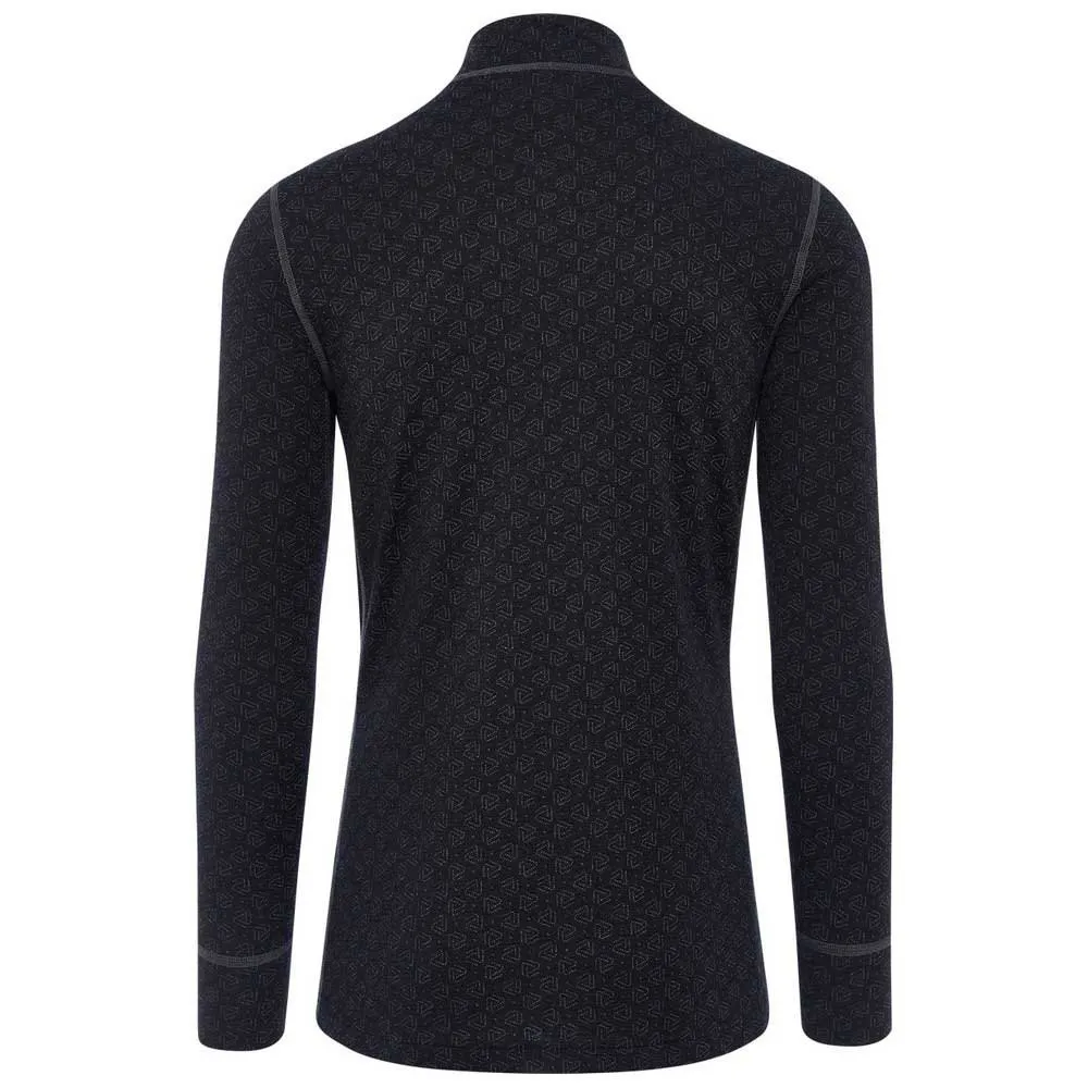 Thermowave Xtrm441 Merino Xtreme Langarm-baselayer, Black / dark grey melange Thermowave Xtrm441 Merino Xtreme Langarm-baselayer, Black / dark grey melange