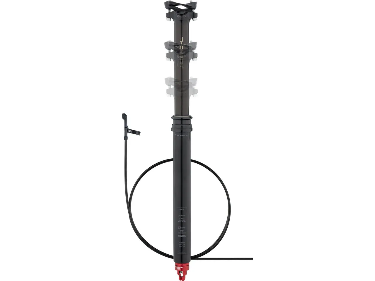 Thomson Covert Black 150 mm Sattelstütze Thomson Covert Black 150 mm Sattelstütze