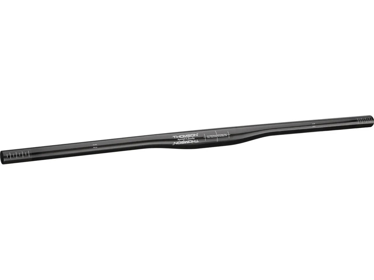 Thomson CrossCountry 31.8 Carbon Lenker, Schwarz, 730mm 8° Thomson CrossCountry 31.8 Carbon Lenker, Schwarz, 730mm 8°