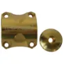 Thomson Elite X4 Mtb Stem-frontplatte, Gold, 31.8