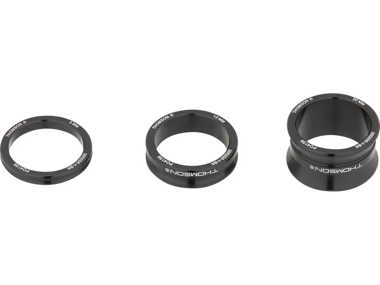 Thomson Spacer Kit, Schwarz, one_size Thomson Spacer Kit, Schwarz, one_size