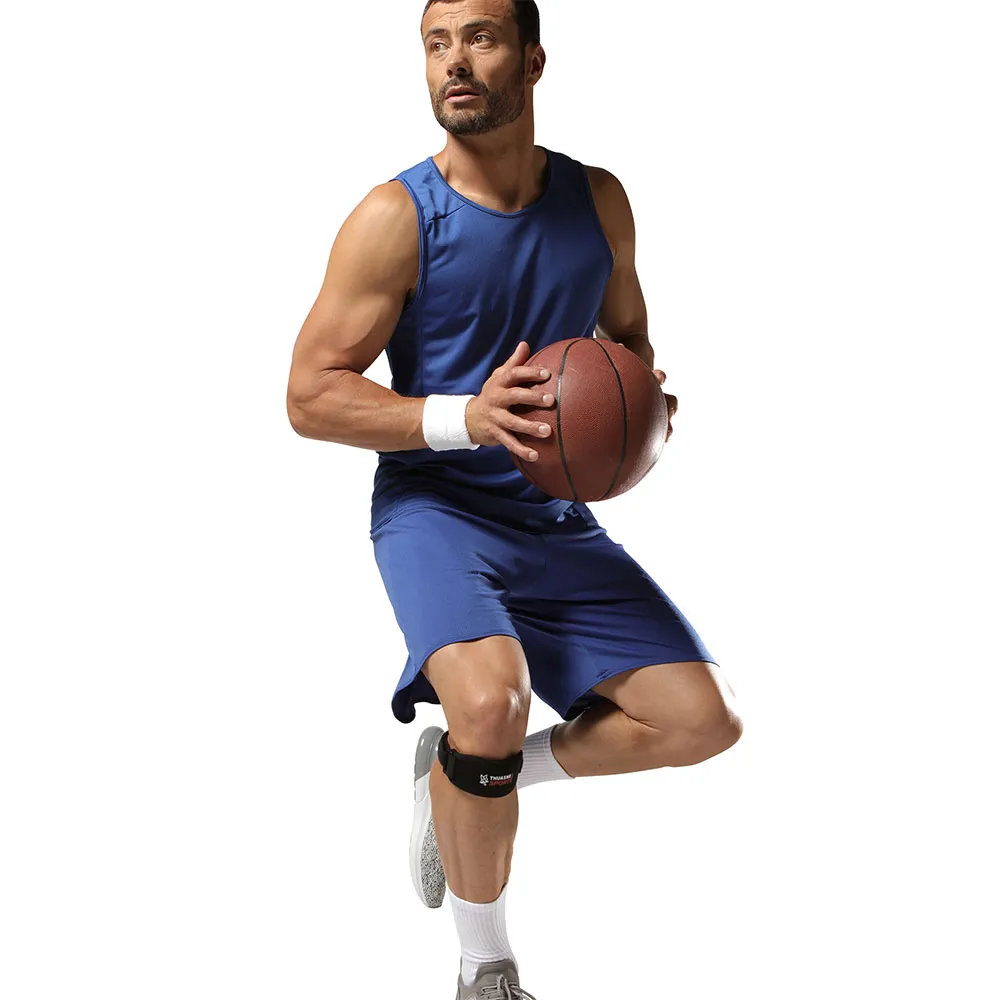 Thuasne Sports Kniebandage, Black, One Size Thuasne Sports Kniebandage, Black, One Size