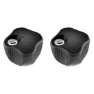 Thule Able Knob 526 Schloss, Black, 2 Units