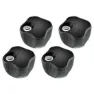 Thule Able Knob 527 Schloss, Black, 4 Units