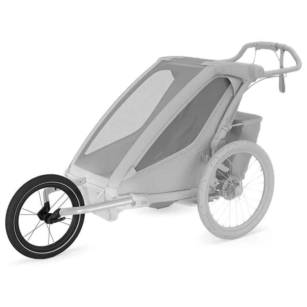 Thule Chariot 2 Jogging-set, Black / silver, One Size Thule Chariot 2 Jogging-set, Black / silver, One Size