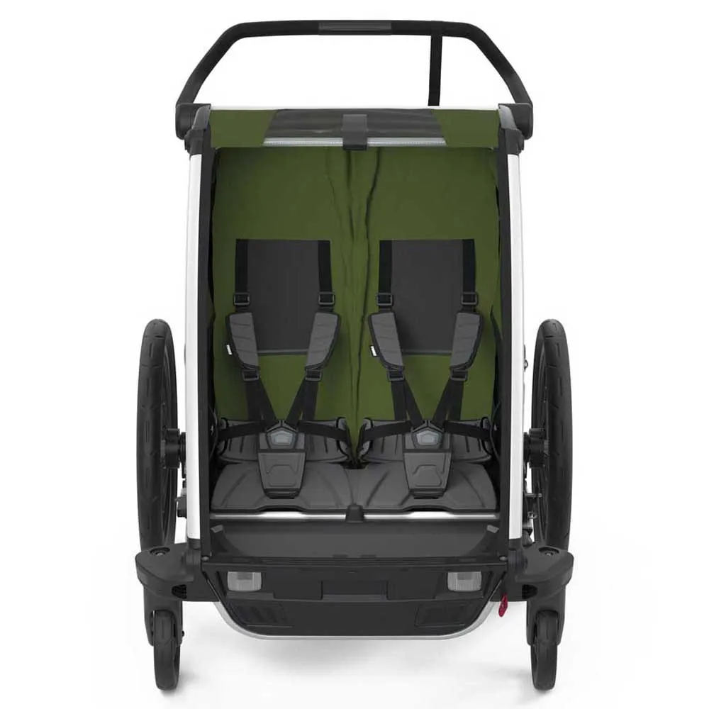 Thule Chariot Cab 2 Fahrradanhänger, Grün, one_size