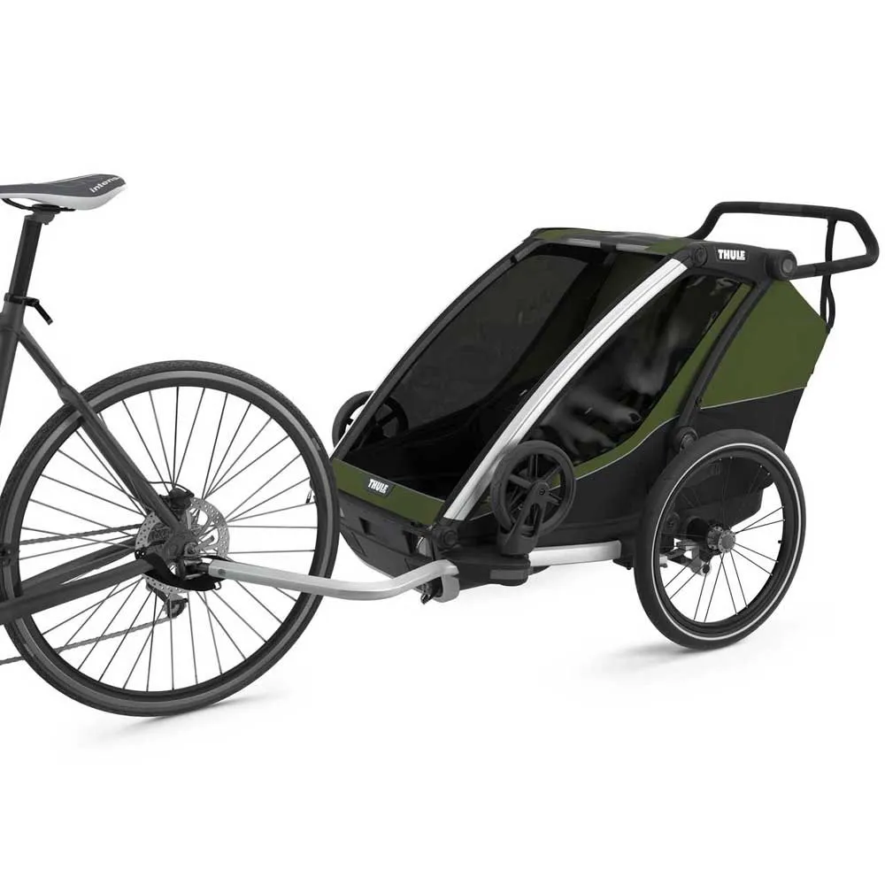 Thule Chariot Cab 2 Fahrradanhänger, Grün, one_size