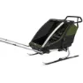 Thule Chariot Cab 2 Fahrradanhänger, Grün, one_size