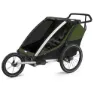 Thule Chariot Cab 2 Fahrradanhänger, Grün, one_size
