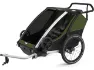 Thule Chariot Cab 2 Kinderanhänger, Grün, one_size