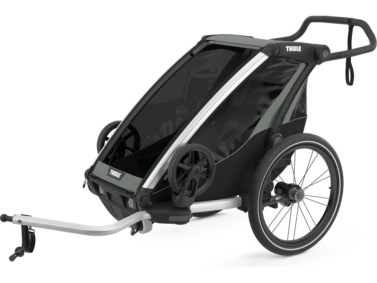 Thule Chariot Lite 1 Kinderanhänger, Grün, one_size Thule Chariot Lite 1 Kinderanhänger, Grün, one_size