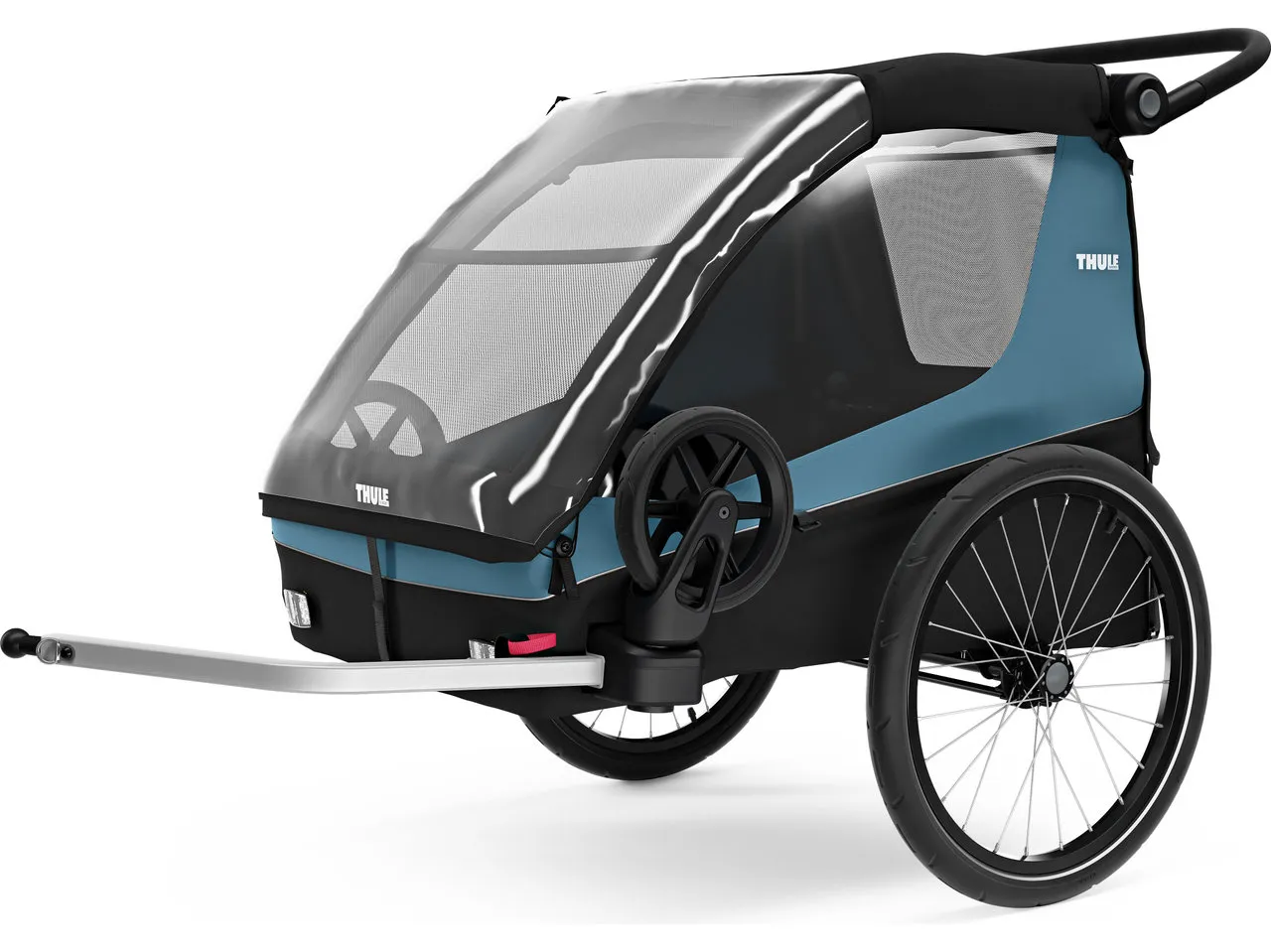 Thule Dog Trailer Kit für Courier Kinderanhänger, Black, One Size Thule Dog Trailer Kit für Courier Kinderanhänger, Black, One Size