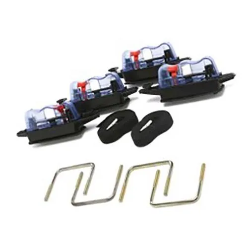 Thule Easy Snap 90 Mm Unterstützung 4 Einheiten, Black, One Size