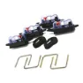 Thule Easy Snap 90 Mm Unterstützung 4 Einheiten, Black, One Size