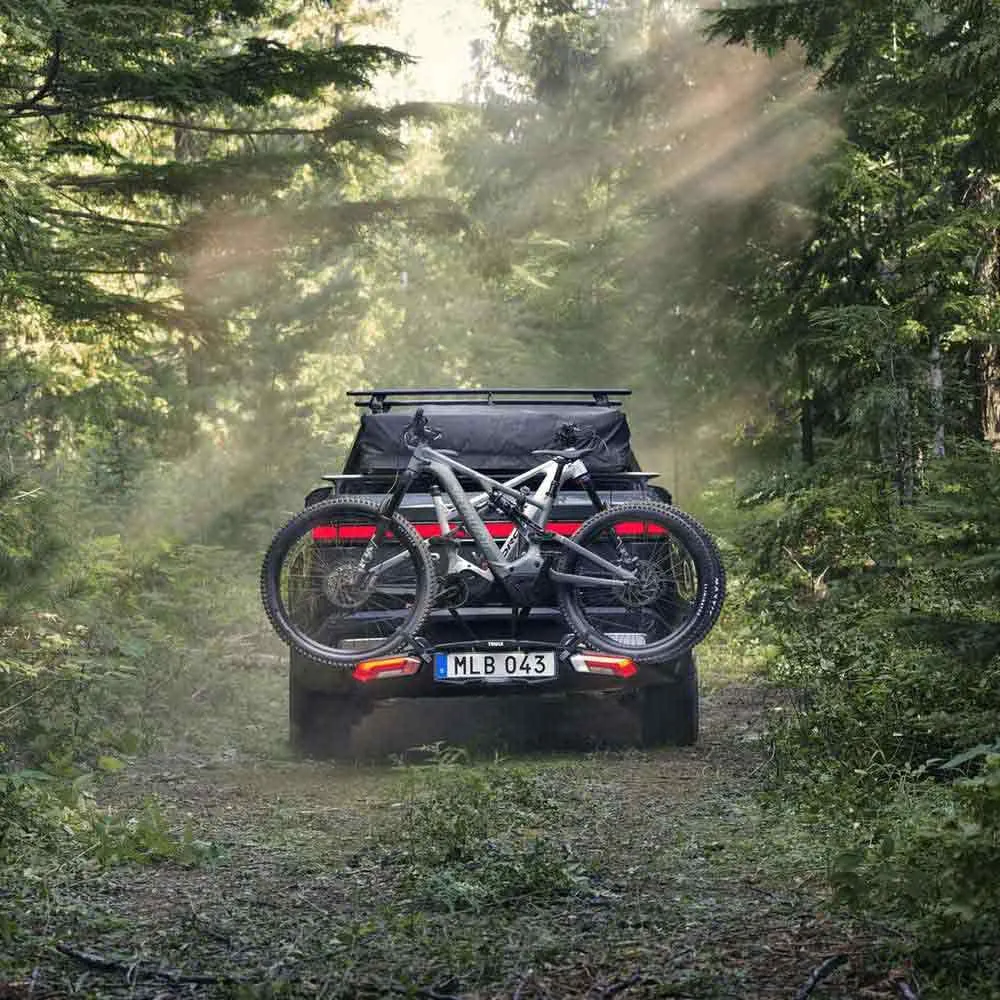 Thule Epos 13 Pins Fahrradständer Für 2 Fahrräder Thule Epos 13 Pins Fahrradständer Für 2 Fahrräder