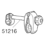 Thule Euroride 943 1st Bike Arm 51216 Ersatzteil, Black, One Size
