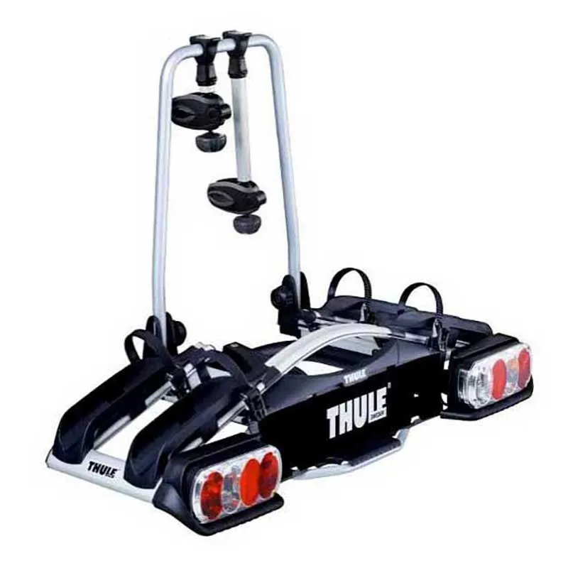 Thule Euroway G2 13 Pins Fahrradständer Für 2 Fahrräder Refurbished, Black, 2 Fahrrads
