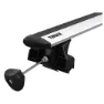 Thule Evo Einbau-geländer-set 4 Einheiten, Black, One Size