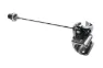 Thule ezHitch Kupplung mit langem Schnellspanner, Silber