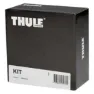 Thule Kit Flush Rail 6060 Jaguar F-pace 16+/e-pace 18+/xf Sportbrake 18+ Dachträger, Black, One Size