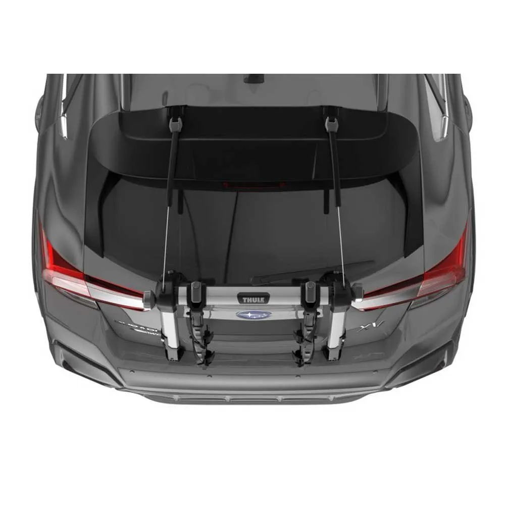 Thule Outway Hanging Fahrradständer Für 2 Fahrräder Refurbished, Black / silver, 2 Fahrrads Thule Outway Hanging Fahrradständer Für 2 Fahrräder Refurbished, Black / silver, 2 Fahrrads