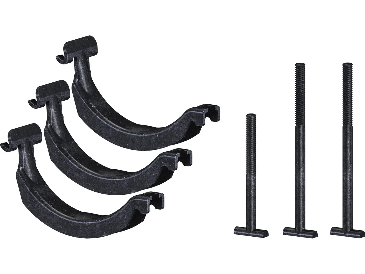 Thule ProRide SquareBar Adapter für Dachträger, Schwarz, one_size Thule ProRide SquareBar Adapter für Dachträger, Schwarz, one_size
