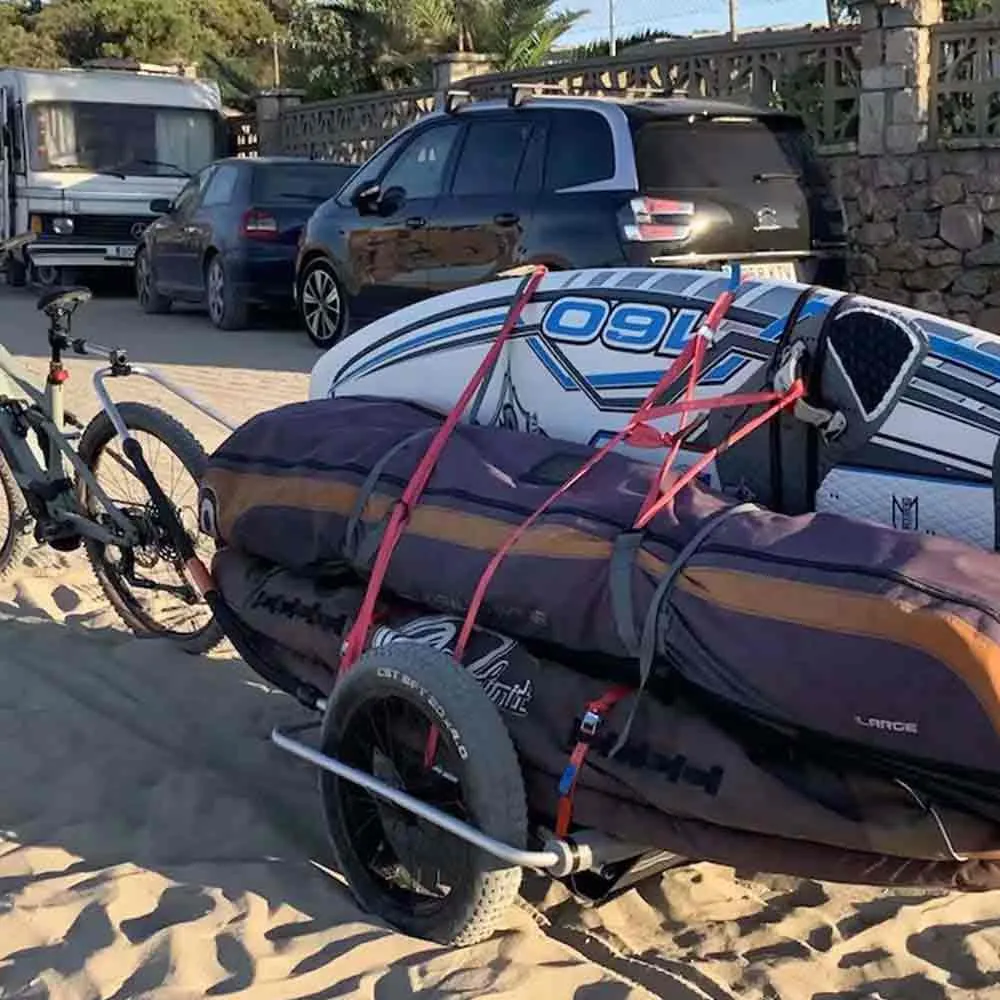 Thule Reacha Sport Beach Fahrradanhänger, Black / silver, Max 35kg Thule Reacha Sport Beach Fahrradanhänger, Black / silver, Max 35kg