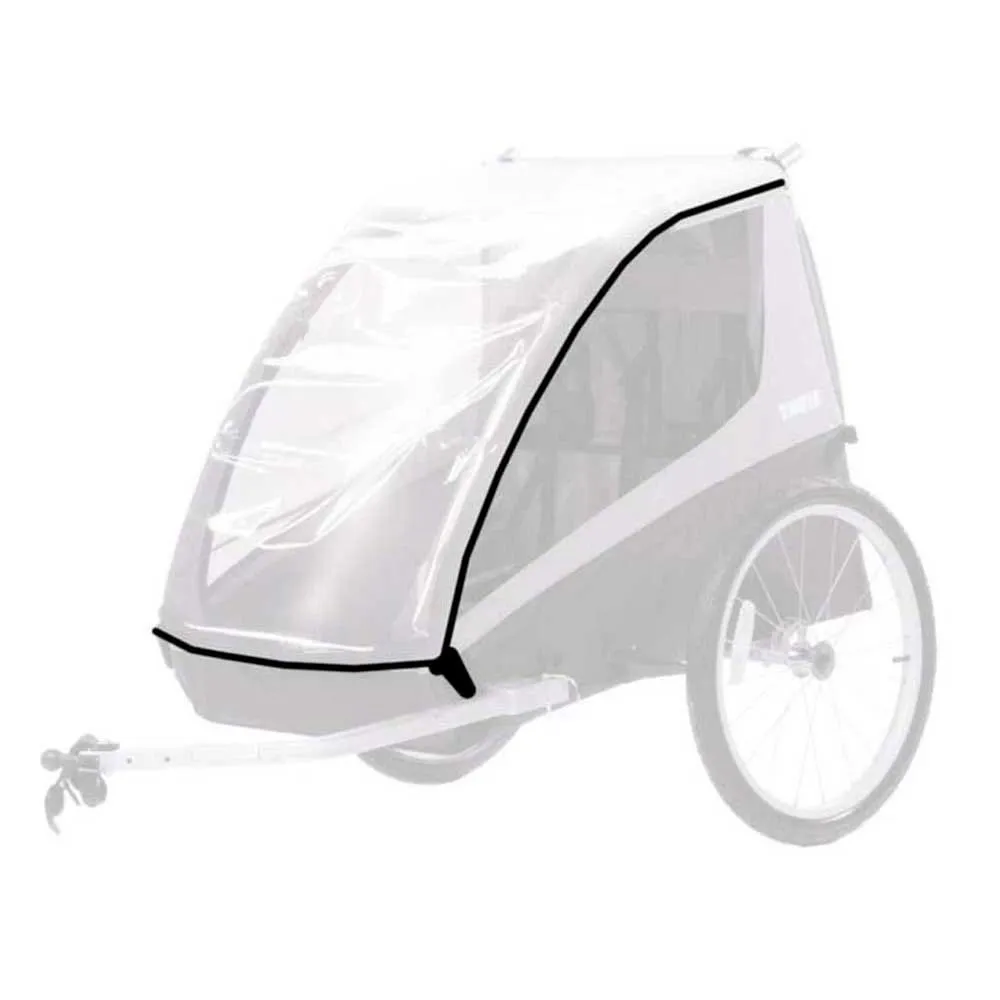 Thule Regenschutzhülle Für Untersetzer, Black, One Size Thule Regenschutzhülle Für Untersetzer, Black, One Size