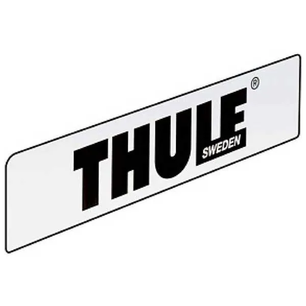 Thule Registrierungsschild 976, Black, One Size Thule Registrierungsschild 976, Black, One Size