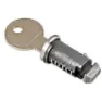 Thule Schließzylinder + Metallschlüssel 132 Unisex, silber, TU