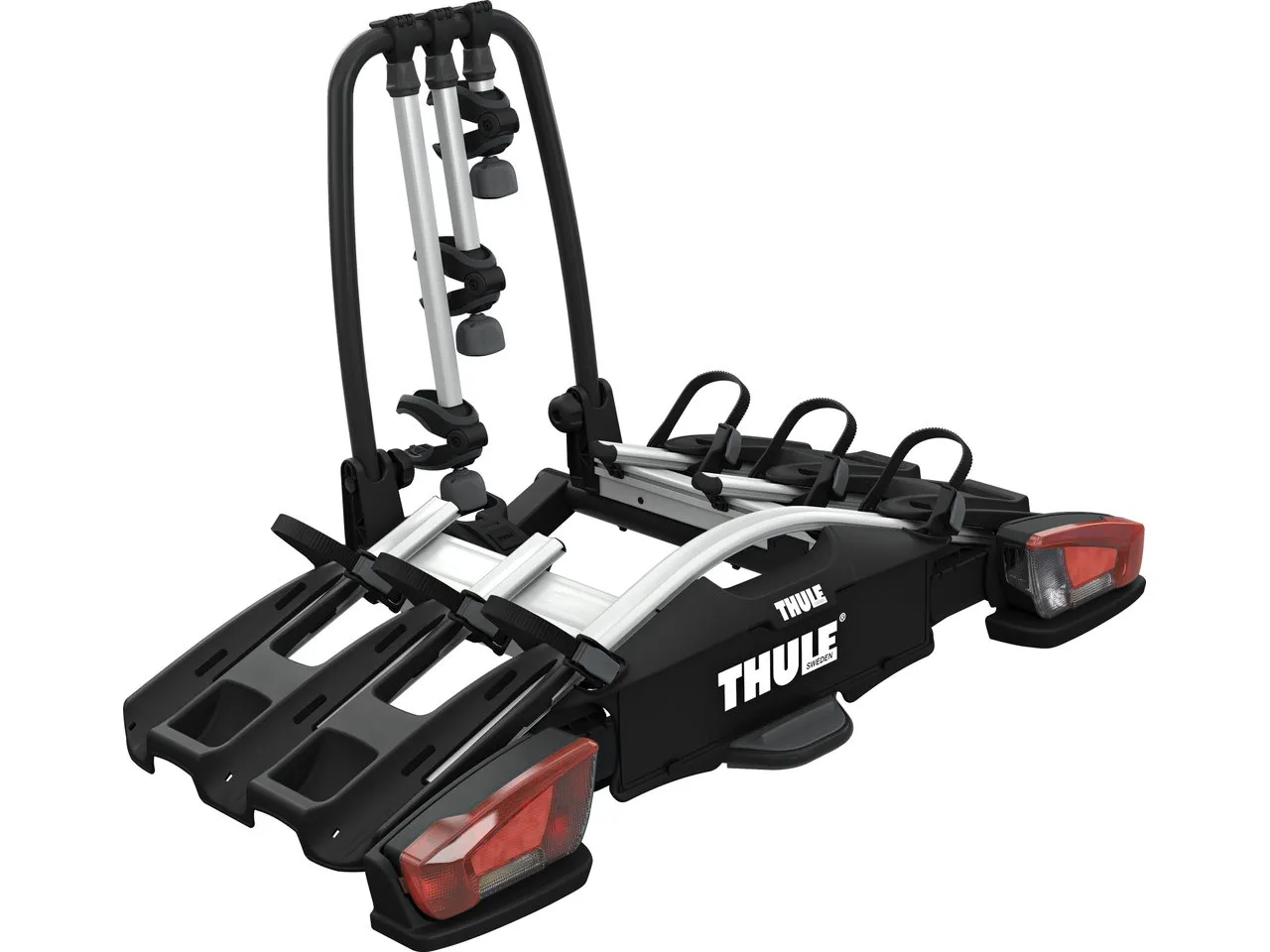 Thule VeloCompact F Fahrradträger für Anhängerkupplung, Schwarz, one_size Thule VeloCompact F Fahrradträger für Anhängerkupplung, Schwarz, one_size