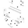 Thule Windbar Edge 9585 Left Terminal Ersatzteil, Black, One Size