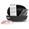 Tifosi Aethon Polarisierte Sonnenbrille, Matte smoke, Clarion Red Fototec/CAT1-3
