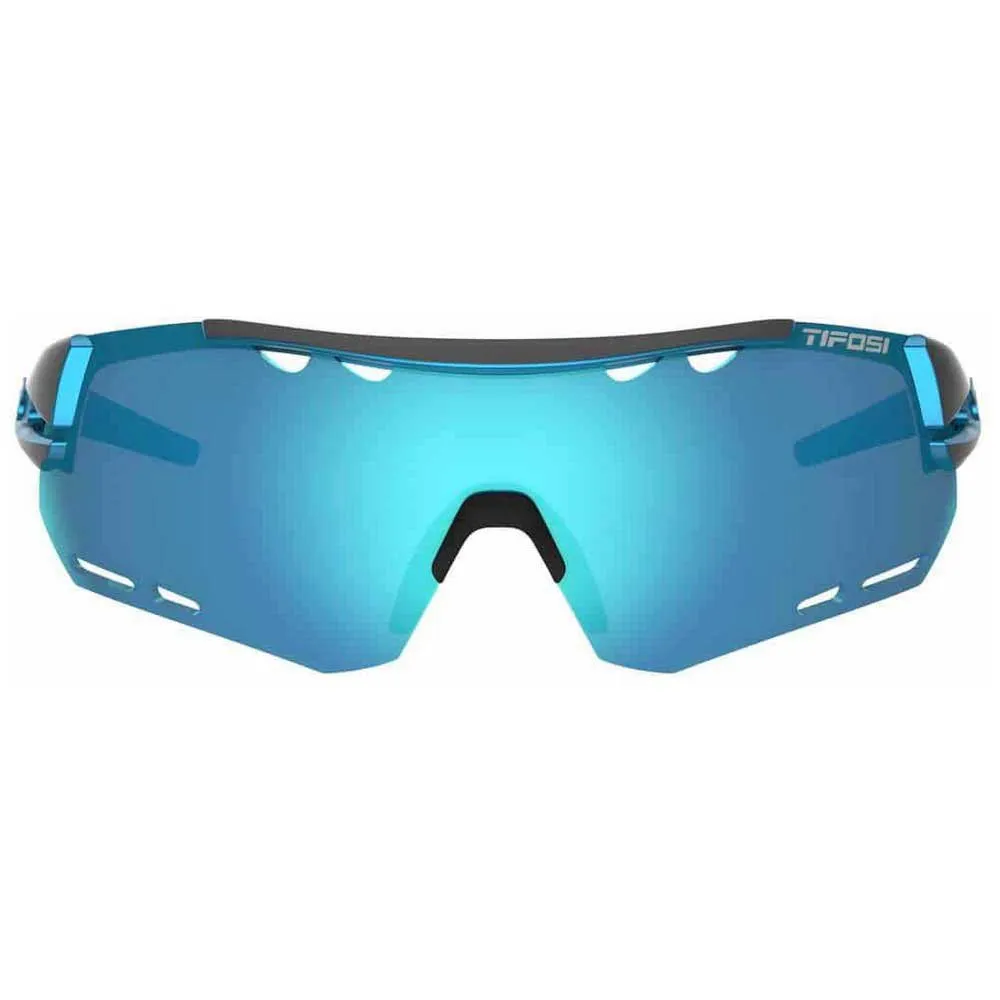 Tifosi Alliant Clarion Interchangeable Sonnenbrille, Gunmetal / blue, Clarion Blue/CAT3 + AC Red/CAT2 + Clear/CAT0 Tifosi Alliant Clarion Interchangeable Sonnenbrille, Gunmetal / blue, Clarion Blue/CAT3 + AC Red/CAT2 + Clear/CAT0