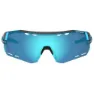Tifosi Alliant Clarion Interchangeable Sonnenbrille, Gunmetal / blue, Clarion Blue/CAT3 + AC Red/CAT2 + Clear/CAT0