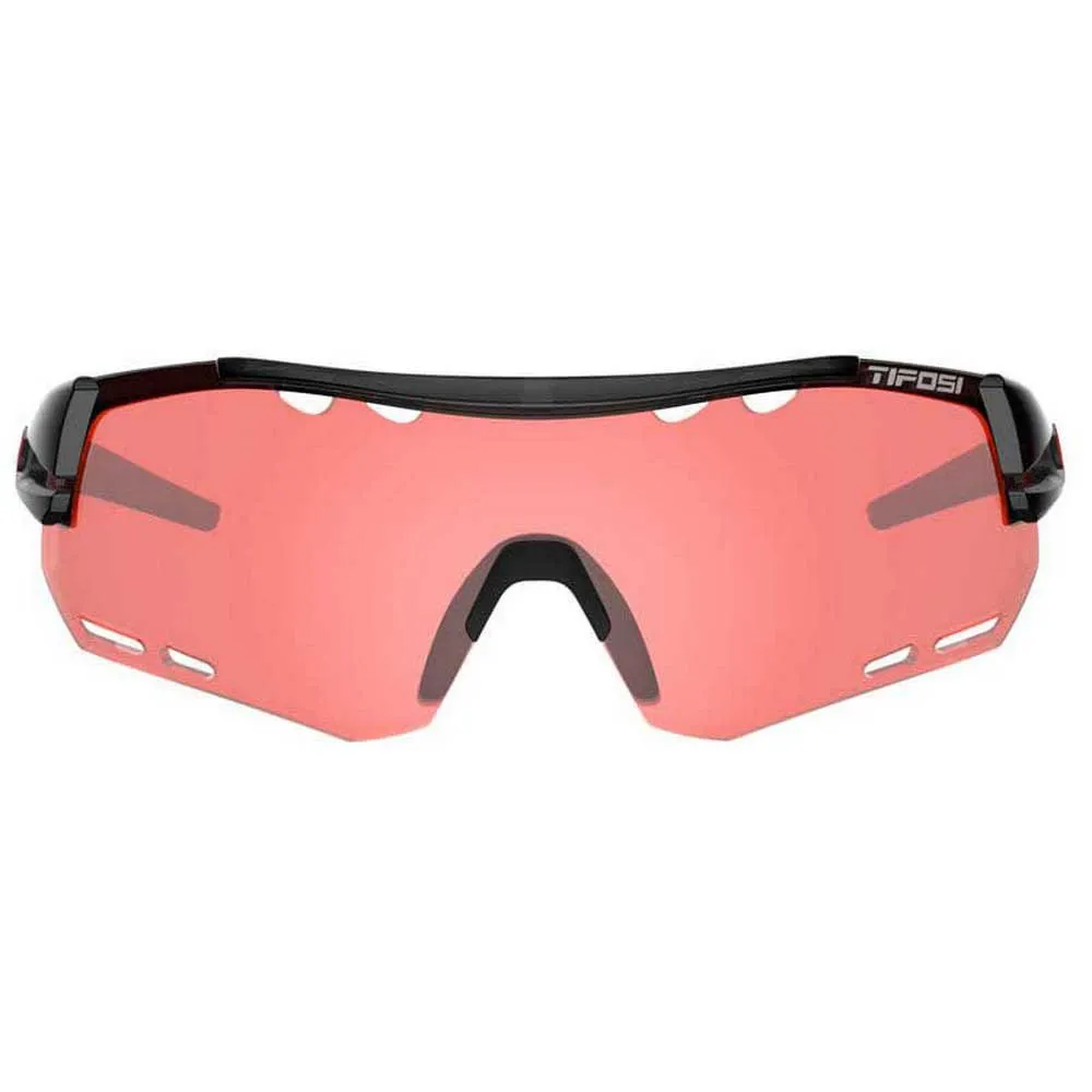 Tifosi Alliant Sonnenbrille, Crystal black, Enliven Fahrrad/CAT2