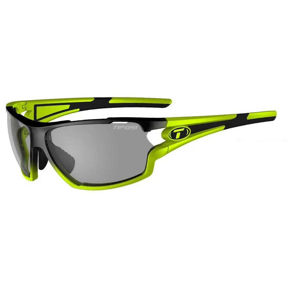 Tifosi Amok Sonnenbrille, Race neon, Smoke Fototec/CAT1-3 Tifosi Amok Sonnenbrille, Race neon, Smoke Fototec/CAT1-3
