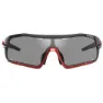 Tifosi Davos Sonnenbrille, Race red, Smoke Fototec/CAT1-3