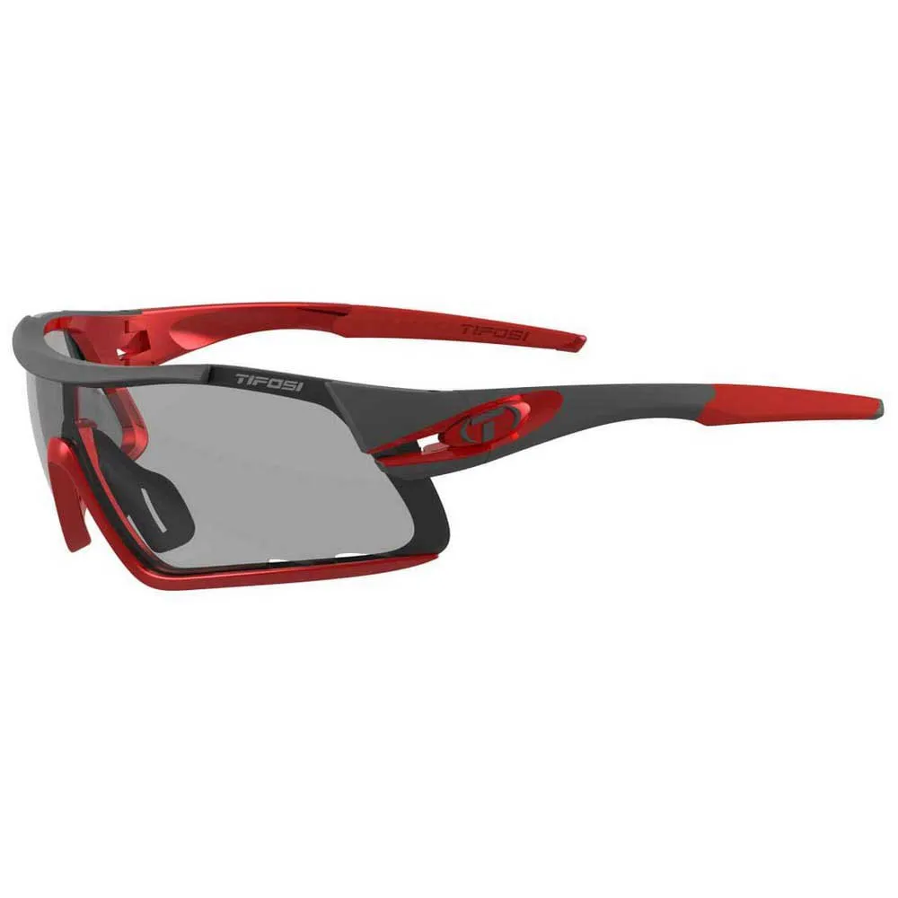 Tifosi Davos Sonnenbrille, Race red, Smoke Fototec/CAT1-3 Tifosi Davos Sonnenbrille, Race red, Smoke Fototec/CAT1-3