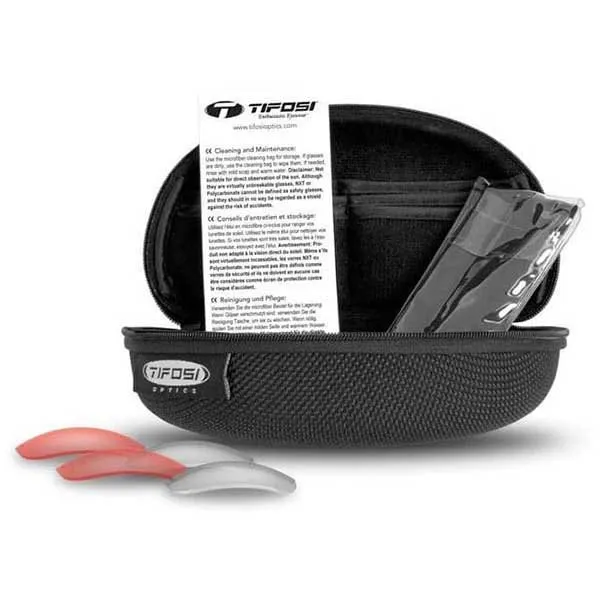 Tifosi Dolomite 2.0 Sonnenbrille, Matte black, Smoke / All-Conditions Red / Clear/CAT3 Tifosi Dolomite 2.0 Sonnenbrille, Matte black, Smoke / All-Conditions Red / Clear/CAT3