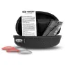 Tifosi Dolomite 2.0 Sonnenbrille, Matte black, Smoke / All-Conditions Red / Clear/CAT3