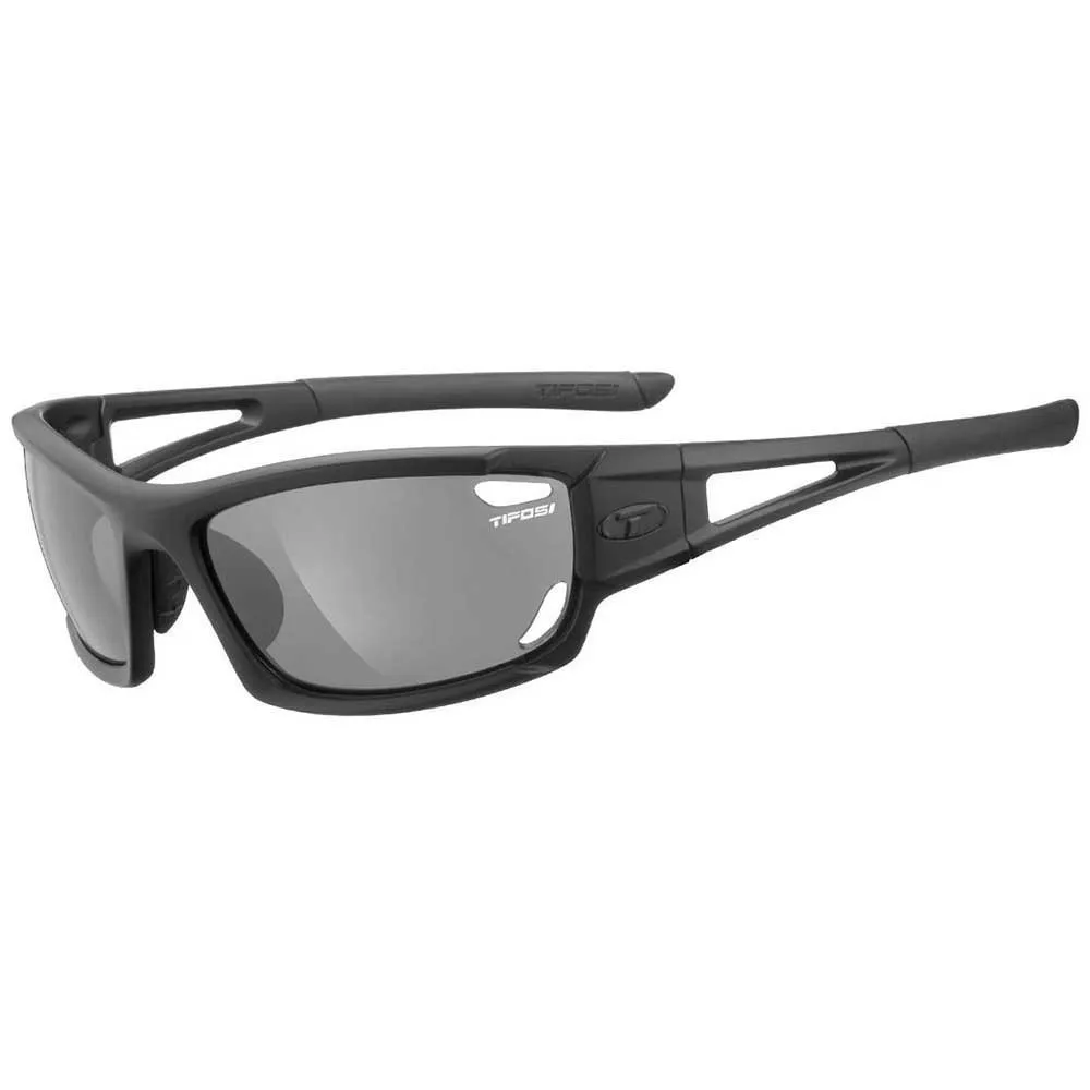Tifosi Dolomite 2.0 Sonnenbrille, Matte black, Smoke / All-Conditions Red / Clear/CAT3 Tifosi Dolomite 2.0 Sonnenbrille, Matte black, Smoke / All-Conditions Red / Clear/CAT3