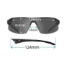 Tifosi Podium Xc Photochrome Sonnenbrille, Silver / gunmetal, Light Night Fototec/CAT0-3